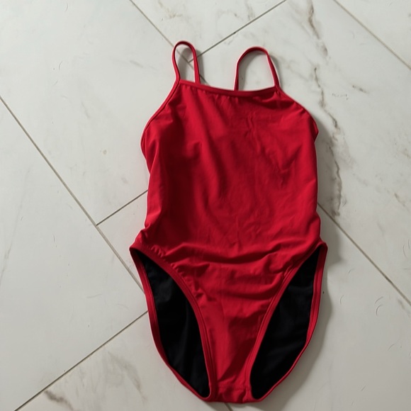Jolyn Chevy Red One Piece Swimsuit - Picture 3 of 5
